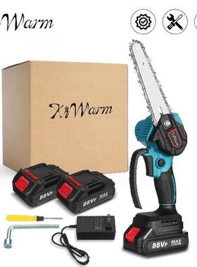 KiWarm 3000W 6 Inch 88V Mini Electric Chain Saw With