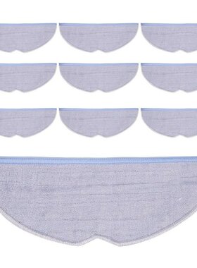 10 Pack Replacement Fiber Cleaning Pads Compatible for Robor