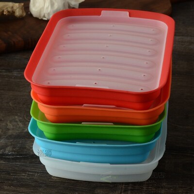 Silicone 6-Grid Ham Hot Dog Burger Make Mould DIY Sausage Ma