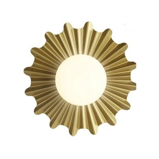 Modern Wall Decoration Light Luxury Gold Glass Wall Lamp Liv