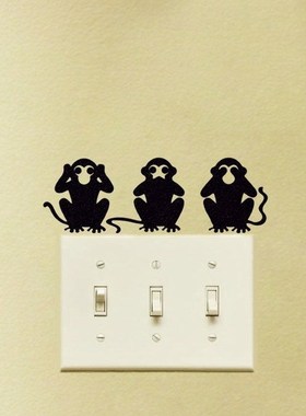 Three Clever Little Monkeys Lie On The Ground And Play Vari