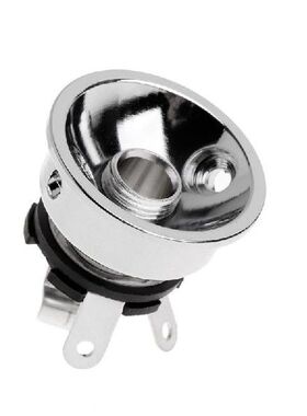 for 6.35mm Plug Electrosocket TL Silver Electric Guitar