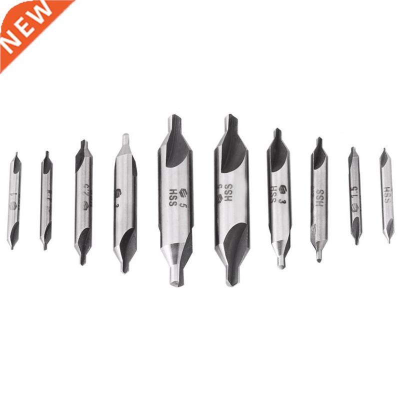 10Pc/Lot Lathe Mill Center Countersink Drill Bits Hss Cente