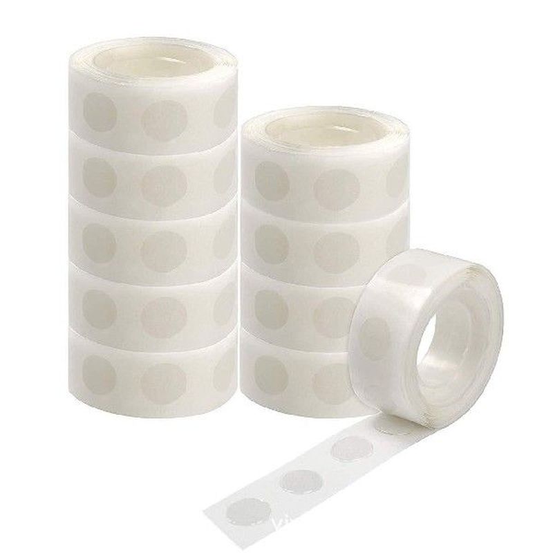 100 Points Balloon Attachment Tape Glue Dot Attach Balloons