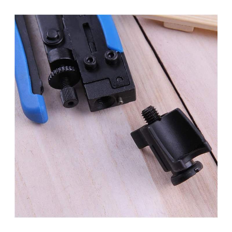 2pcs Stripper Coaxial Cable Crimping Tool Set For RG6 RG59 R
