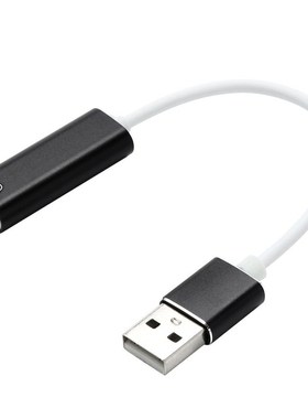 Speaker Connected Sound-Card External Jack-Adapter Usb To fo