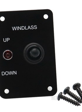 Marine Boat Anchor Windlass Control Panel Return Aluminum Pl