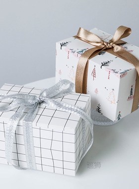 5 small fresh packing boxes mung bean cake snowflake crispy