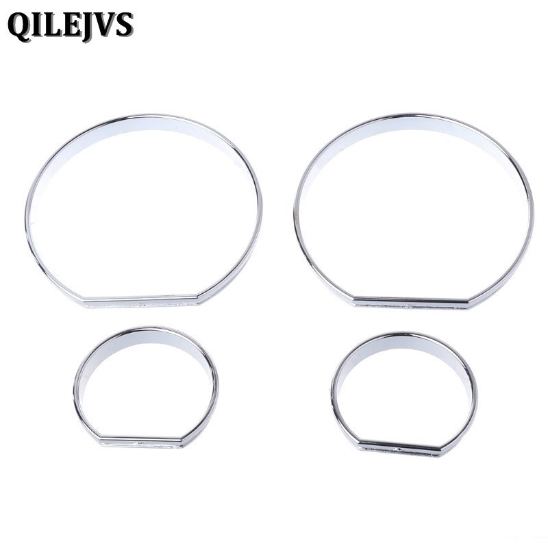 Chrome Gauge Dash Dial Rings Bezel Trim Speedometer AC M-Tec