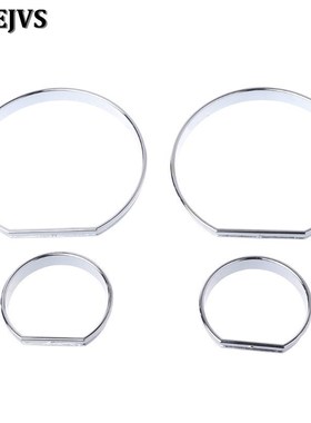 Chrome Gauge Dash Dial Rings Bezel Trim Speedometer AC M-Tec