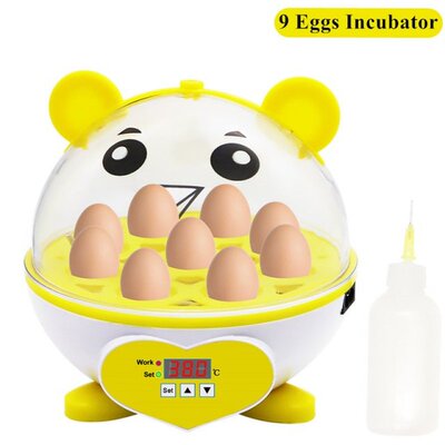 9 Eggs Incubator Intelligent Breeding Professional Brooder B