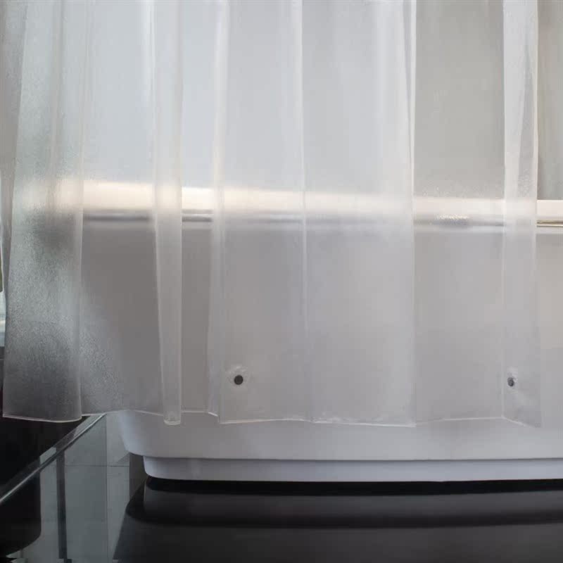 VCVCOO Nordic Waterproof Mildewproof Plastic Shower Curtain