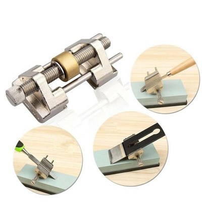 Metal Honing Guide Jig 适用于 Sharpening System Wood Chisel
