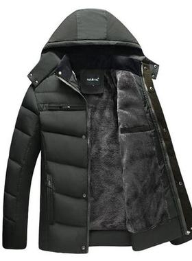 Parka Men Coats 2021 Winter Jacket Men Thicken Hooded Waterp