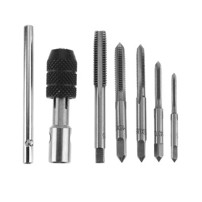 High Quality 6pcs T-type Wrench Drill Set Hand Tapping Tools