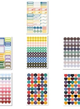 Functional Decorative Productivity Stickers Enhance Simplify