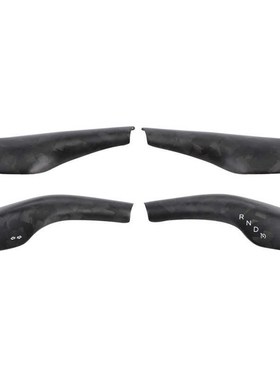 Car Mirror car styling Matte Forged Carbon Fiber Headlight S