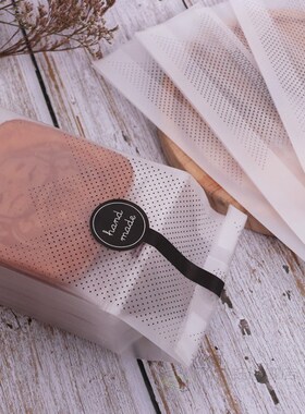 1000pcs Black Polka Dot Bakery Bags Clear Plastic Treat Bag