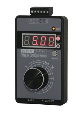 High Precision Handheld Portable 0-10V 0-22mA Signal Generat