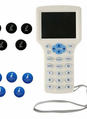 New Handheld RFID Copier 13.56Mhz NFC Smart Chip Card Reader
