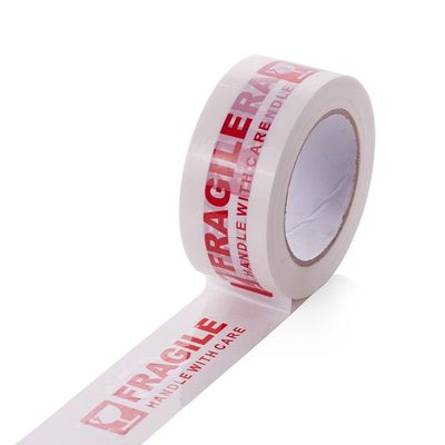 2017 Hot Sale Cheapest Custom  Warning Bopp Fragile Tape Use