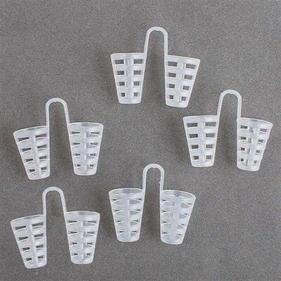 5pcs/lot Hot Selling Anti Snoring Silicone Nose Clip Magneti