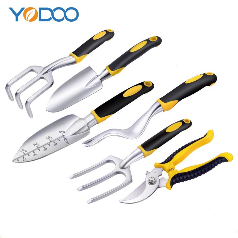 YODOO Home Garden Tools Set Portable Mini PVC Handle Shovel