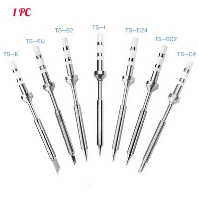 Original TS-K KU B2 I D24 BC2 C4 Soldering Iron Tip Replacem