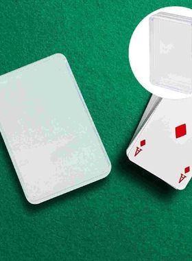 Playing Box Storage Boxes Poker Case Deck Holder Plastic