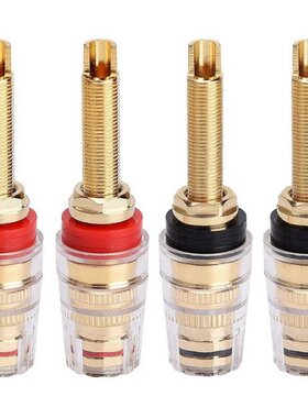 4Pair Binding Post HIFI Terminals Connector, 19MM Binding Po