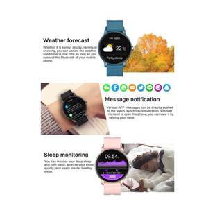 2021 Smartwatch Men Women Full Touch Smart Clock Sleep Monit