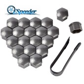 Styling Nuts Tyre Hub Car 20pcs Wheel Covers Cover