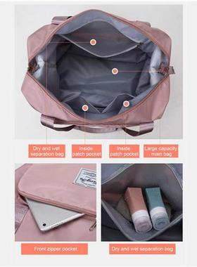 Foldable Large Capacity Women Gym Bags Shoulder Bag Women