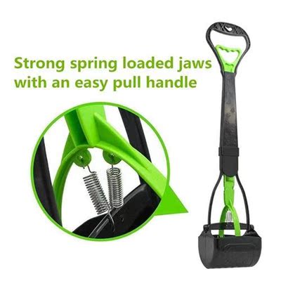Large Pooper Scooper 适用于 Dog-Long Handle Dog Poop Scooper