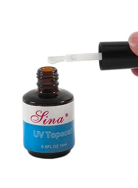 Fantastic 14ML UV No Sticky Topcoat Base Gel,No Wipe Topcoat