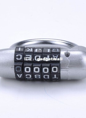 Mini 5 Letter Password Code Padlock Door Lock For Travel L