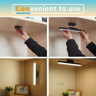 Led Table Lamp Wireless Desk Light USB Rechargeable Lights D