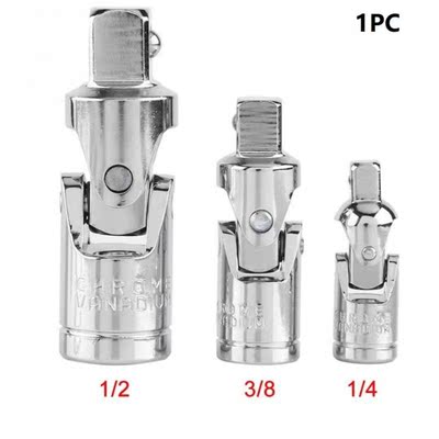 Universal Joint Set Ratchet Angle Extension Bar Socket Adapt