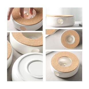 Brief Warm Tea Stove Candle Heating Coffee Milk Warmer Candl