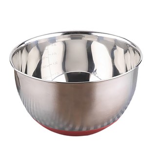 Non-Slip Stainless Steel Nesting Mixing Bowls for Salad Cook