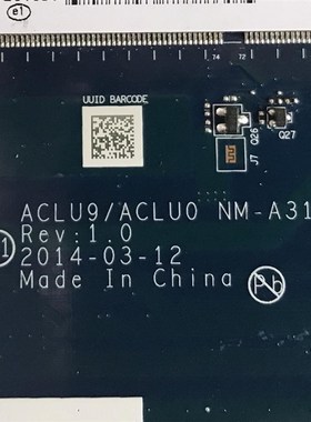 ACLU9/ACLU0 NM-A311 MAIN BOARD For Lenovo G50 G50-30 Laptop