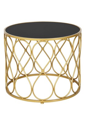 Modern Minimalist Living Room Coffee Table Creative Round Bl