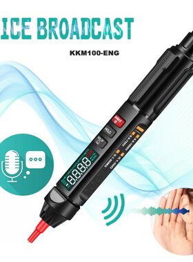 KKMOOM KKM100-ENG Intelligent Multimeter Pen Digital Meter D