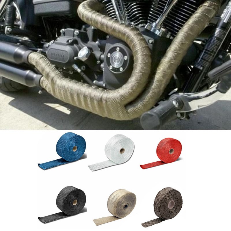 5M Car Modified Insulation Tape Motorcycle Exhaust Pipe Insu