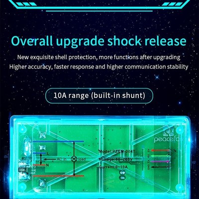 PZEM 004T Ammeter Module Single Phase Wattmeter Kwh Meter TT