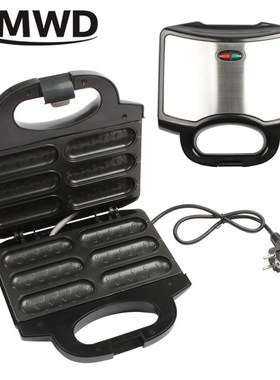 Electric hot dog waffle maker Non-stick coating Crispy corn