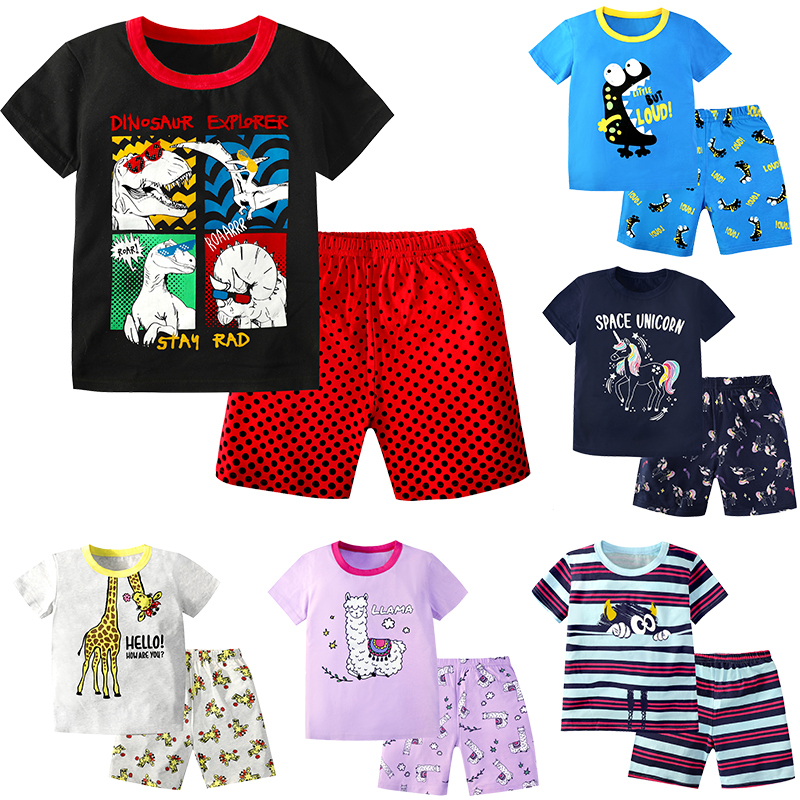 Baby Girl Pajama Sets Kids Pajamas for Boys 2 to 13 Years Te