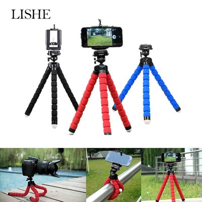 Phone Tripod Holder Adjustable Octopus Bracket Selfie Shooti