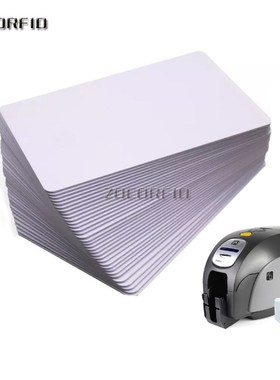 10pcs White inkjet printable blank pvc card for membership c