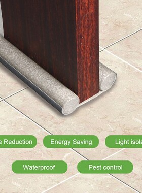 Foam Guard Door Bottom Sealing Strip Sound Proof Noise Reduc